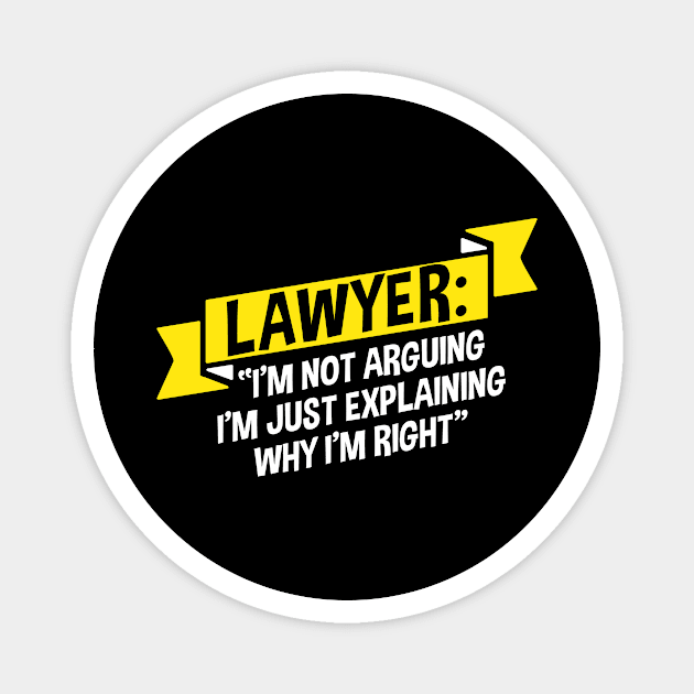 Lawyer Magnet by KAWAIITEE